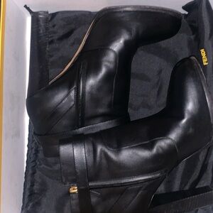 Fendi Black Shoes
